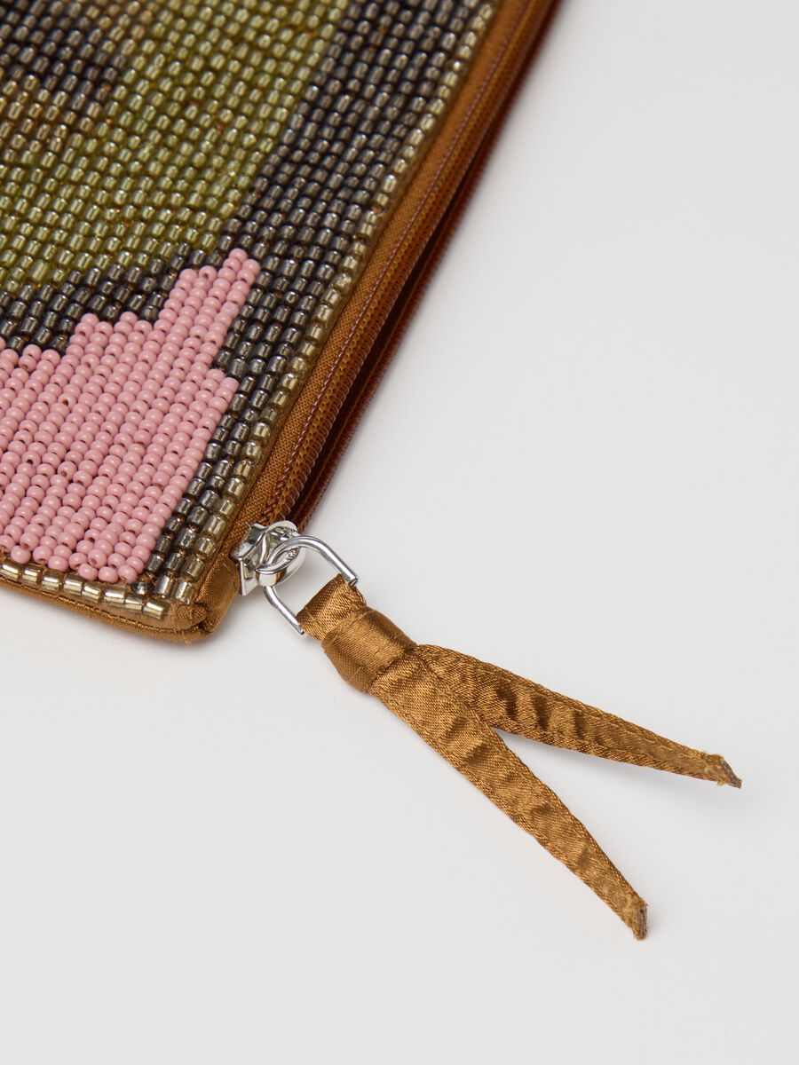 Multicolour Glass Bead Wallet_2