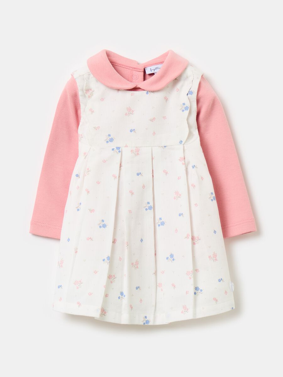 Set polo e abito smanicato in cotone_0