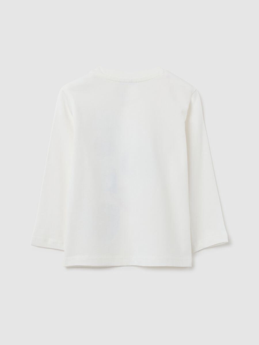 White pure cotton child's shirt_1