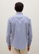 Regular fit blue pure cotton shirt_3