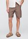 Brown linen and cotton shorts by Gap_1