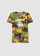 Children's multicolor pure cotton T-shirt, regular fit with logo_3