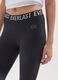 Black Stretch Cotton Regular Fit Leggings Everlast_3