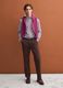 Camicia bianca in popeline di puro cotone a righe regular fit_2
