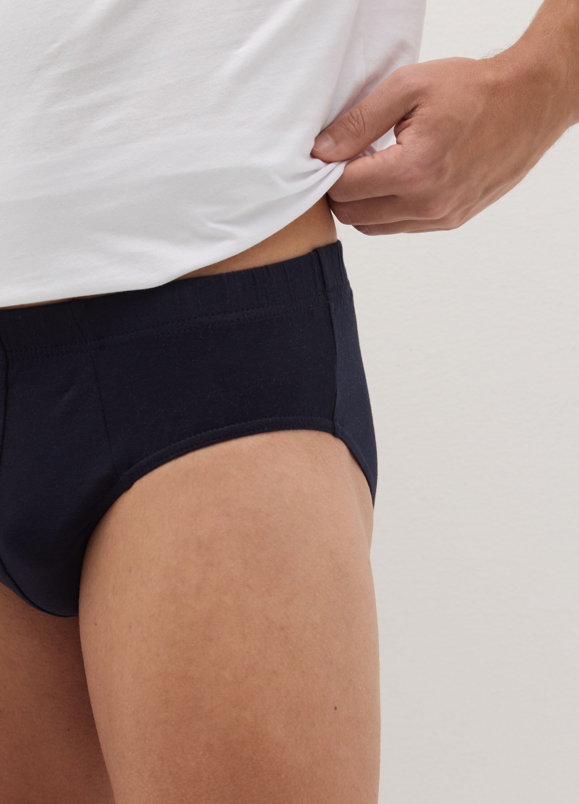 Slip in cotone stretch
