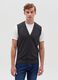 Gilet with V neck_1