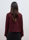 Giacca rossa in vera pelle regular fit_3