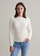 Ribbed pullover with cable-knit design_1