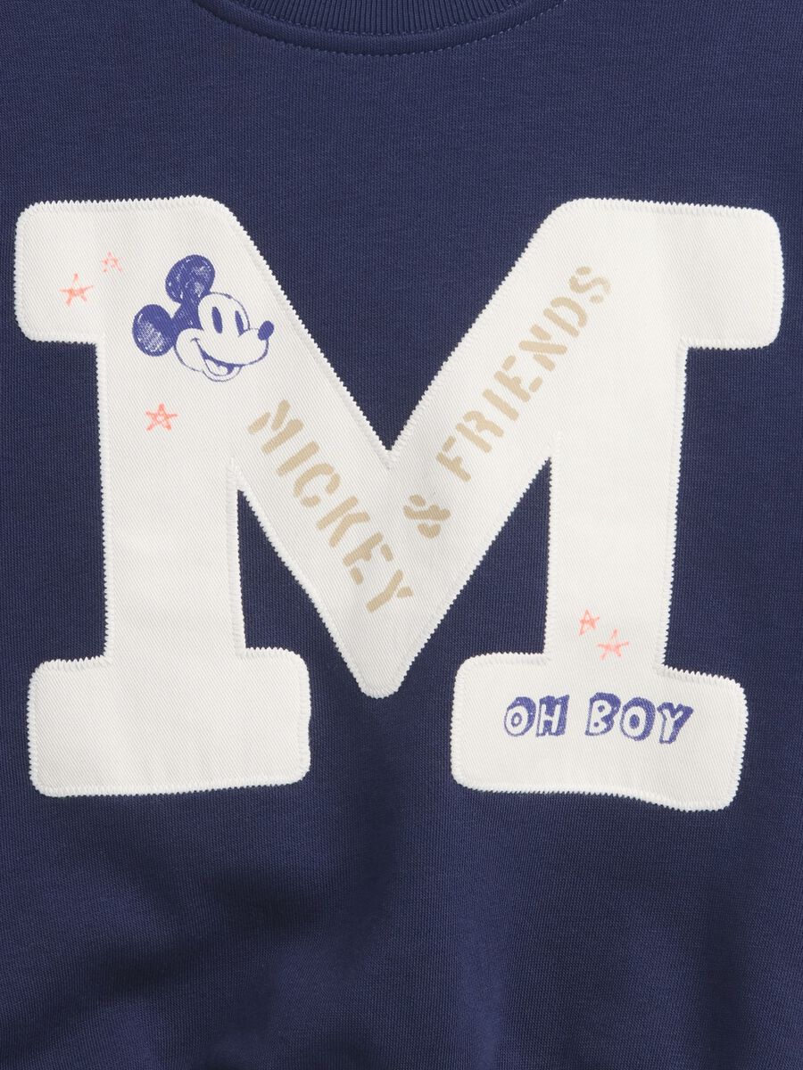 Blue cotton sweatshirt for kids_2