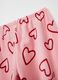 Fleece pyjamas with hearts print_3