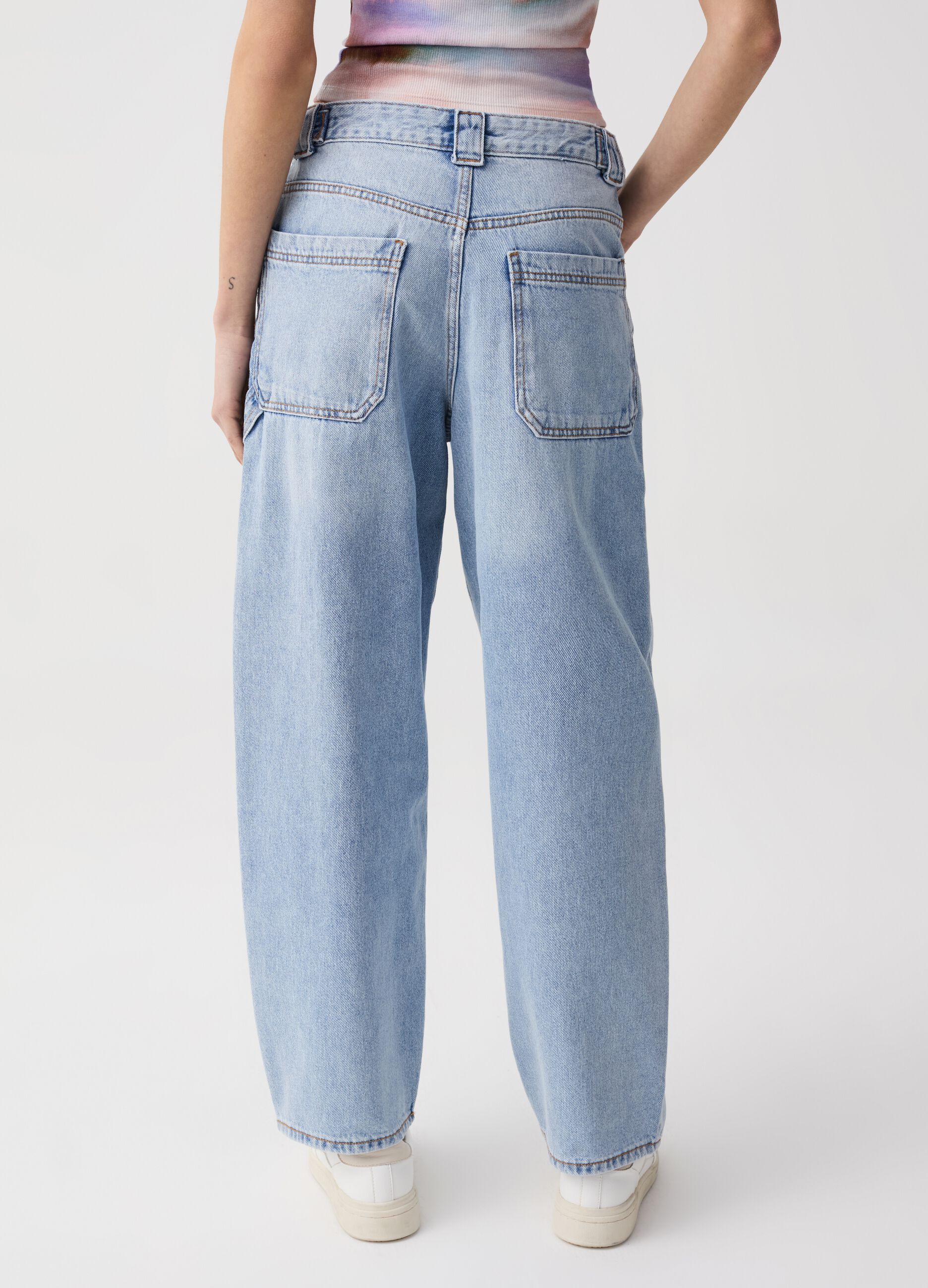 Jeans balloon fit utility