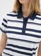 White and blue striped cotton polo shirt_3
