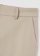 Slim-fit beige stretch trousers_5