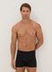 2-pack of black midi boxer briefs in stretch Supima cotton_0