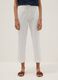 White pure cotton chino trousers, regular fit_1