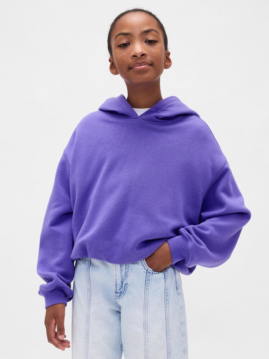 Girls' Purple Hoodie_0