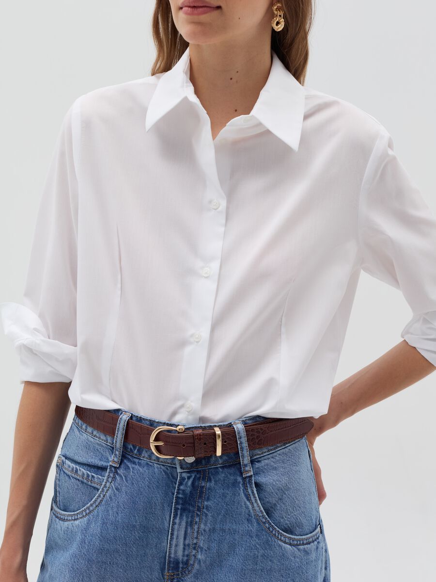 Shirt with side darts_1