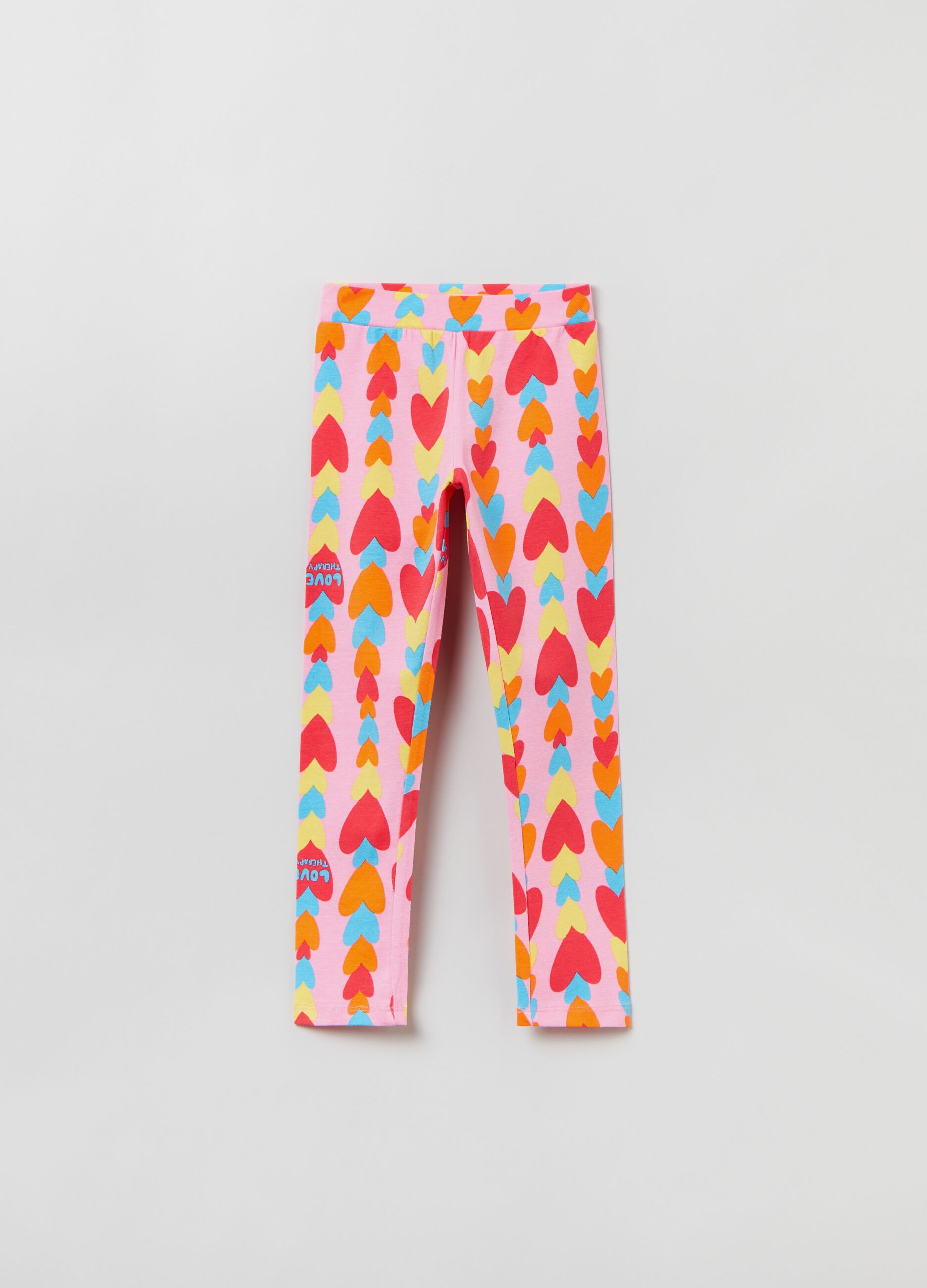 Leggings con stampa Love Therapy