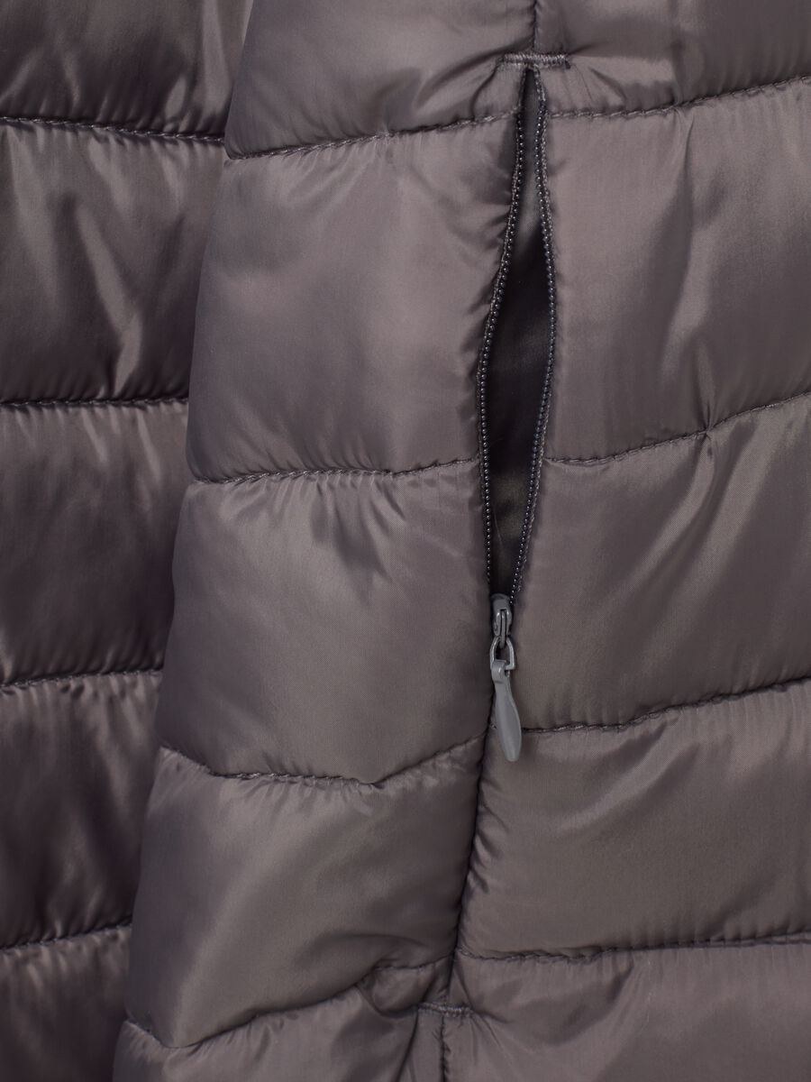 Grey Regular Fit Jacket_5