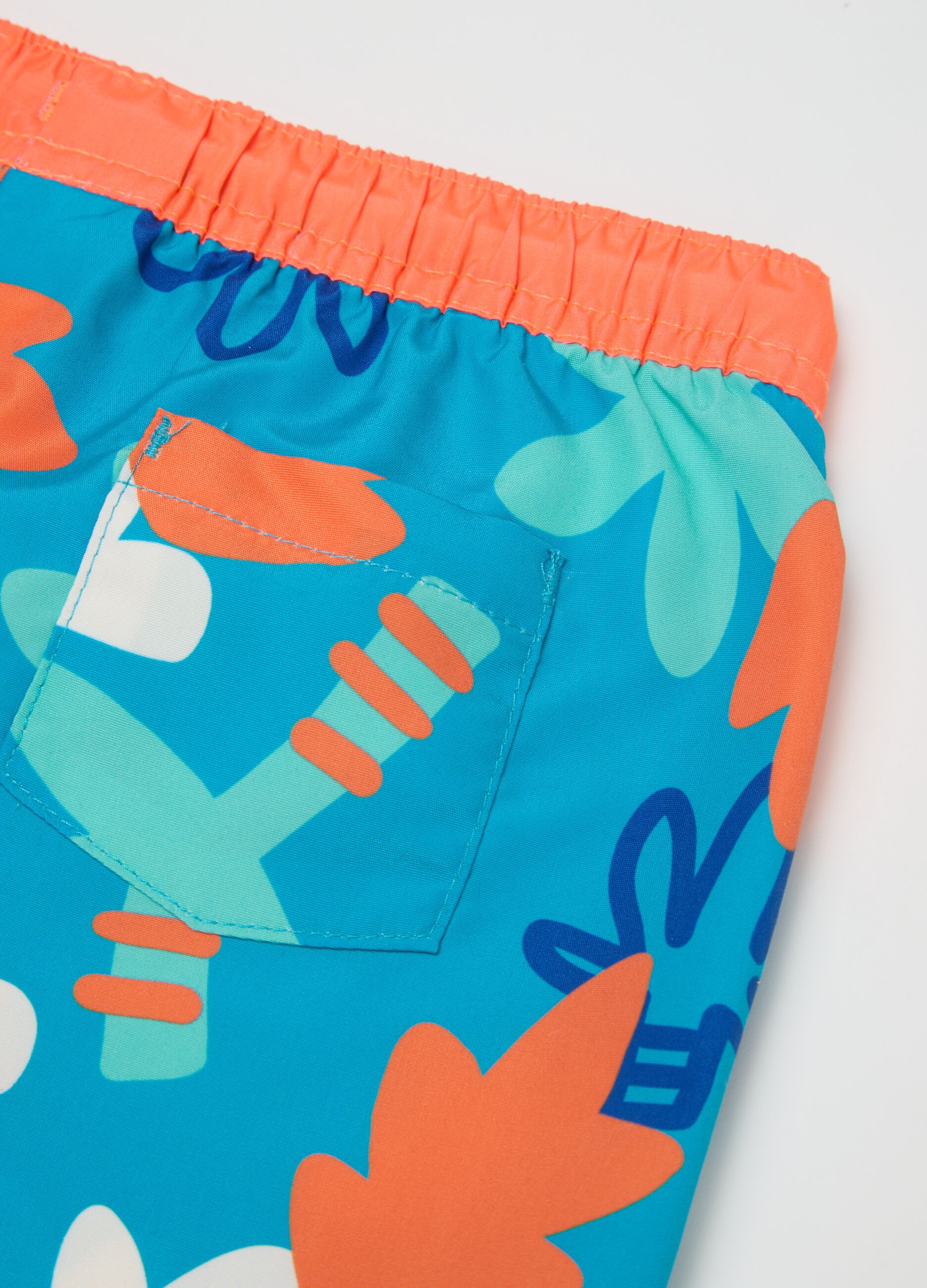 Children's multicolour blend regular fit swim shorts