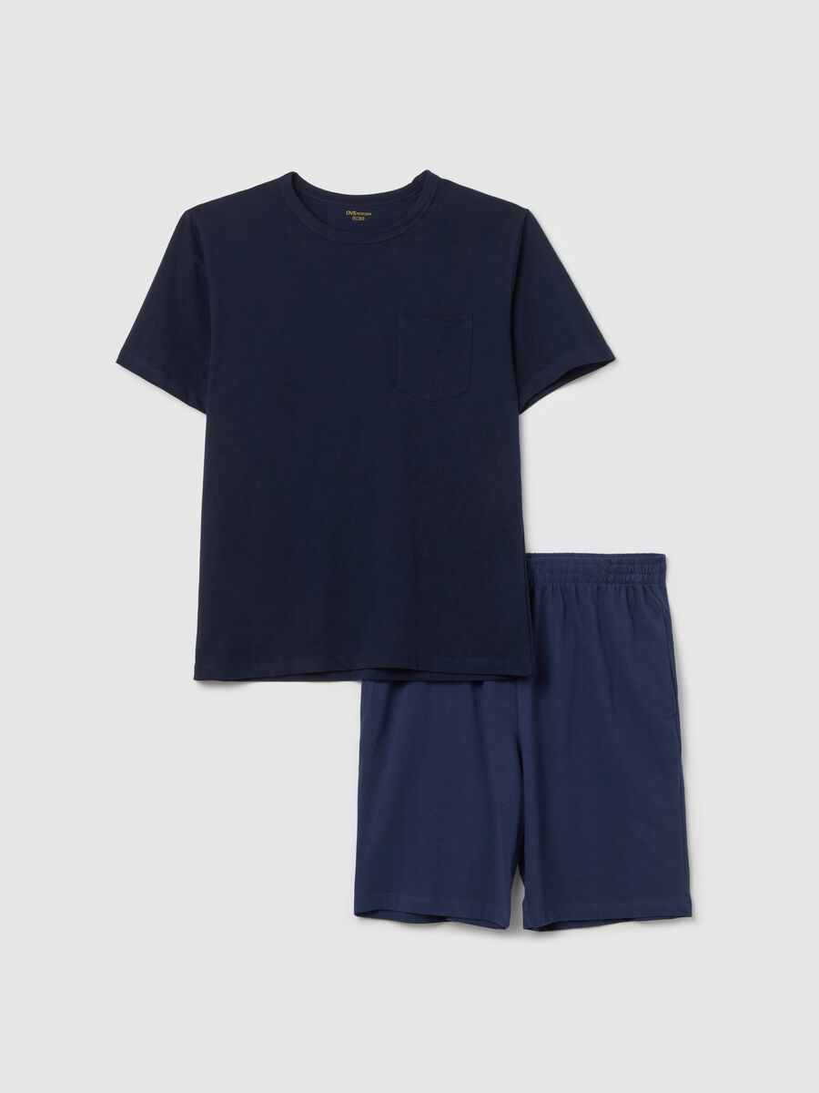 Short pyjamas with T-shirt with pocket_4