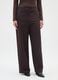 Straight-leg brown trousers_1