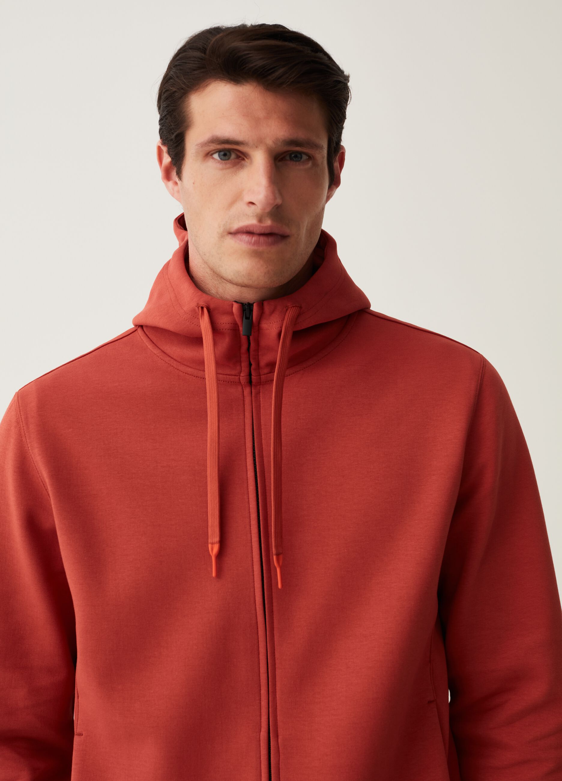 Full-zip con cappuccio OVS Tech_1