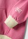 Pink cotton-blend hoodie with logo_1