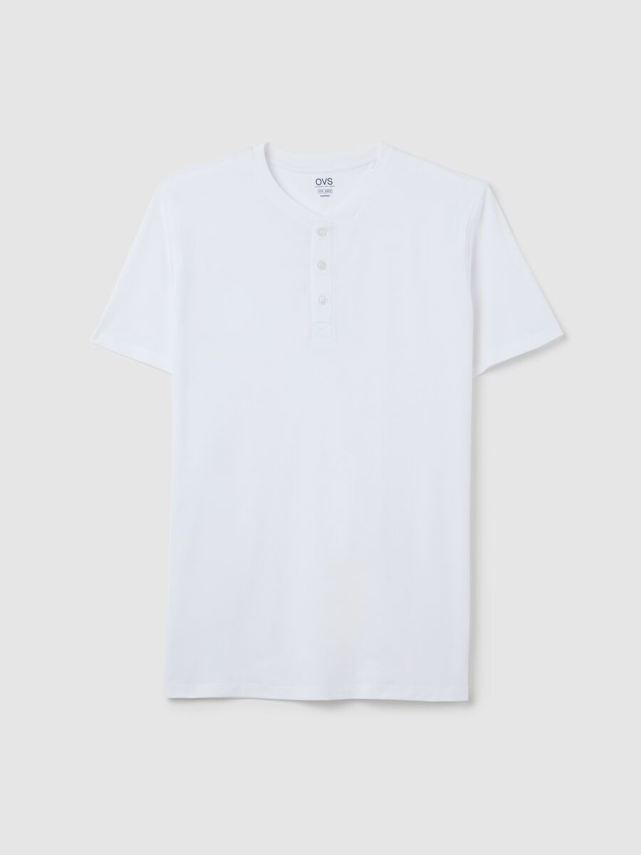White T-shirt in Supima cotton_4