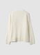 Sand viscose-blend jumper with sequin embroidery, regular fit_6