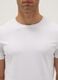 White regular fit crew neck T-shirt in pure cotton_1