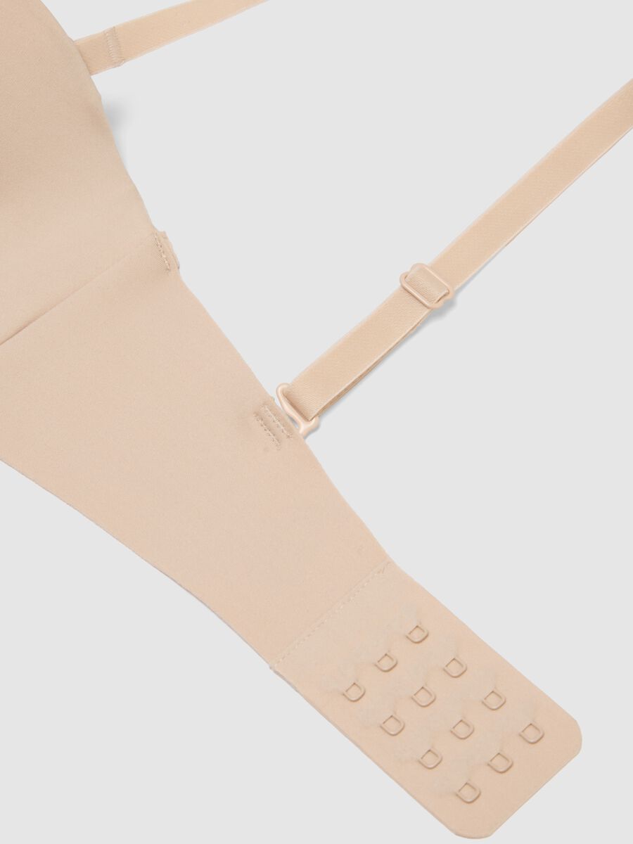 Reggiseno balconette beige con imbottitura removibile_5