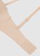 Beige balconette bra with removable padding_5