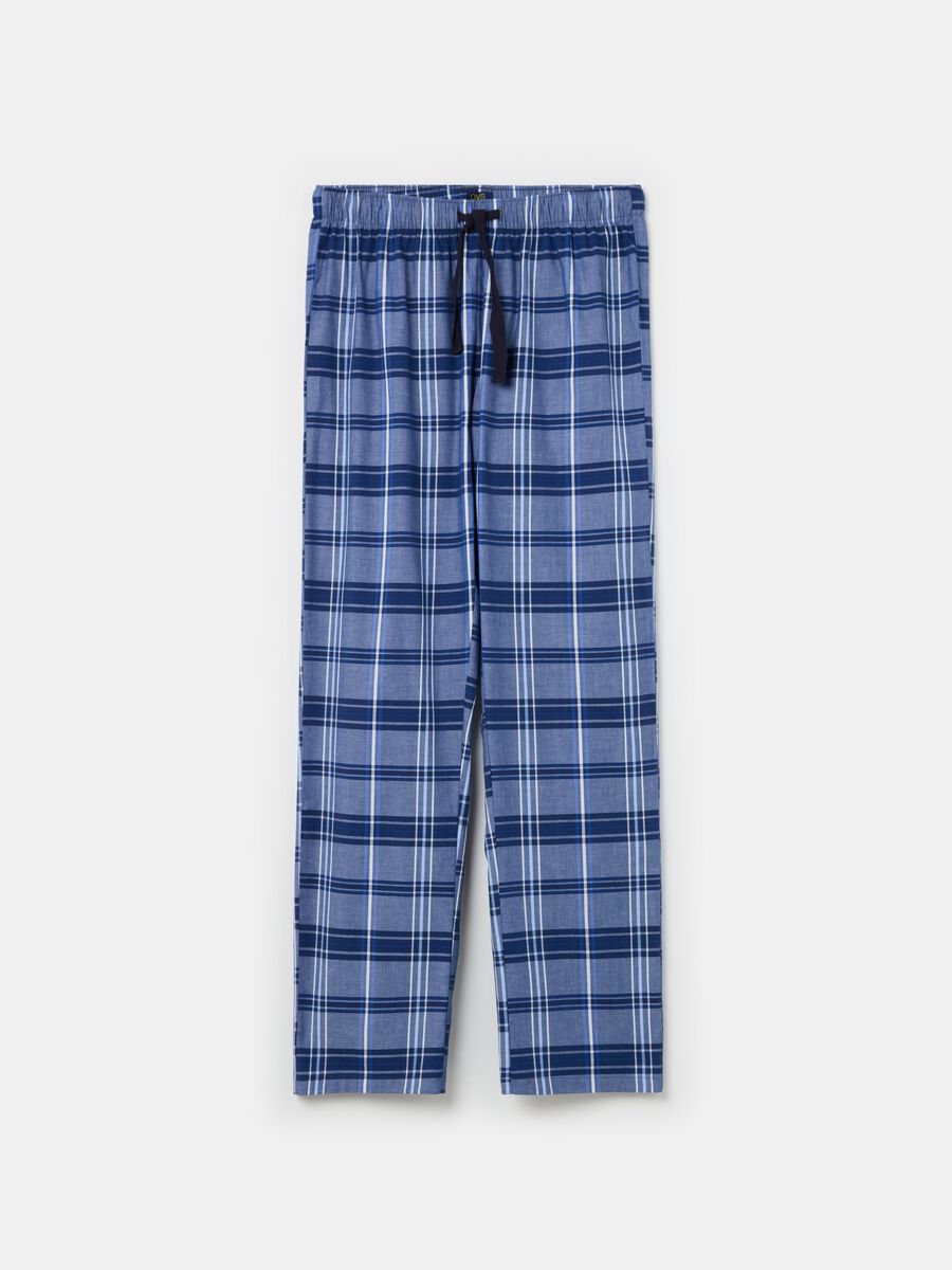 Pantalone pigiama in cotone fantasia_4