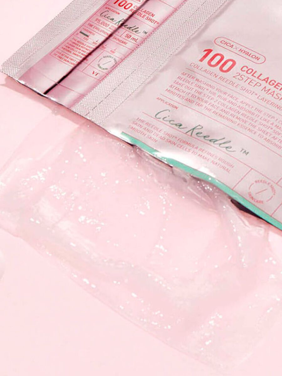 VT COLLAGEN REEDLE SHOT 100 2-STEP MASK - Korean beauty care_1