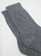 Grey wool and cashmere blend socks_2