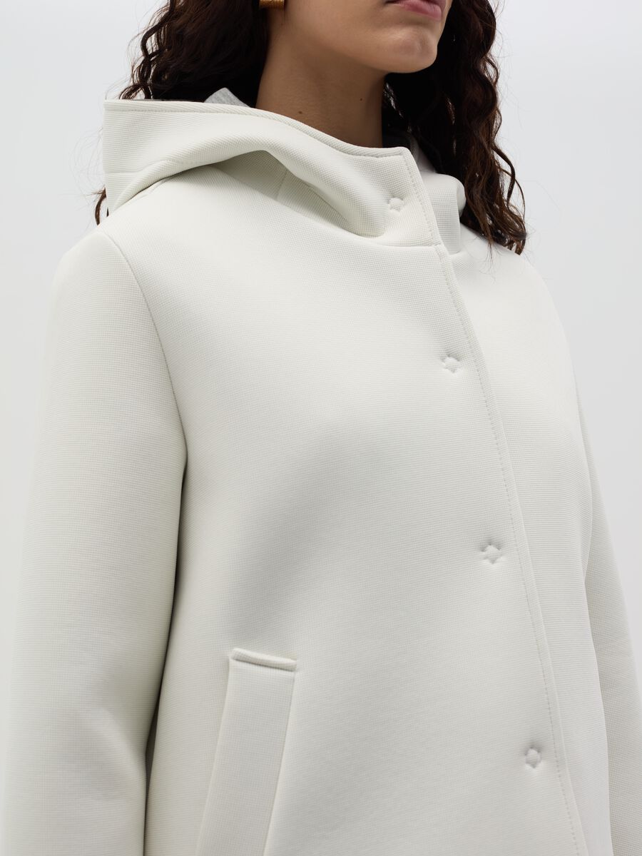 Short jacket with hood_2