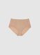 High-waisted briefs in beige stretch blend_4
