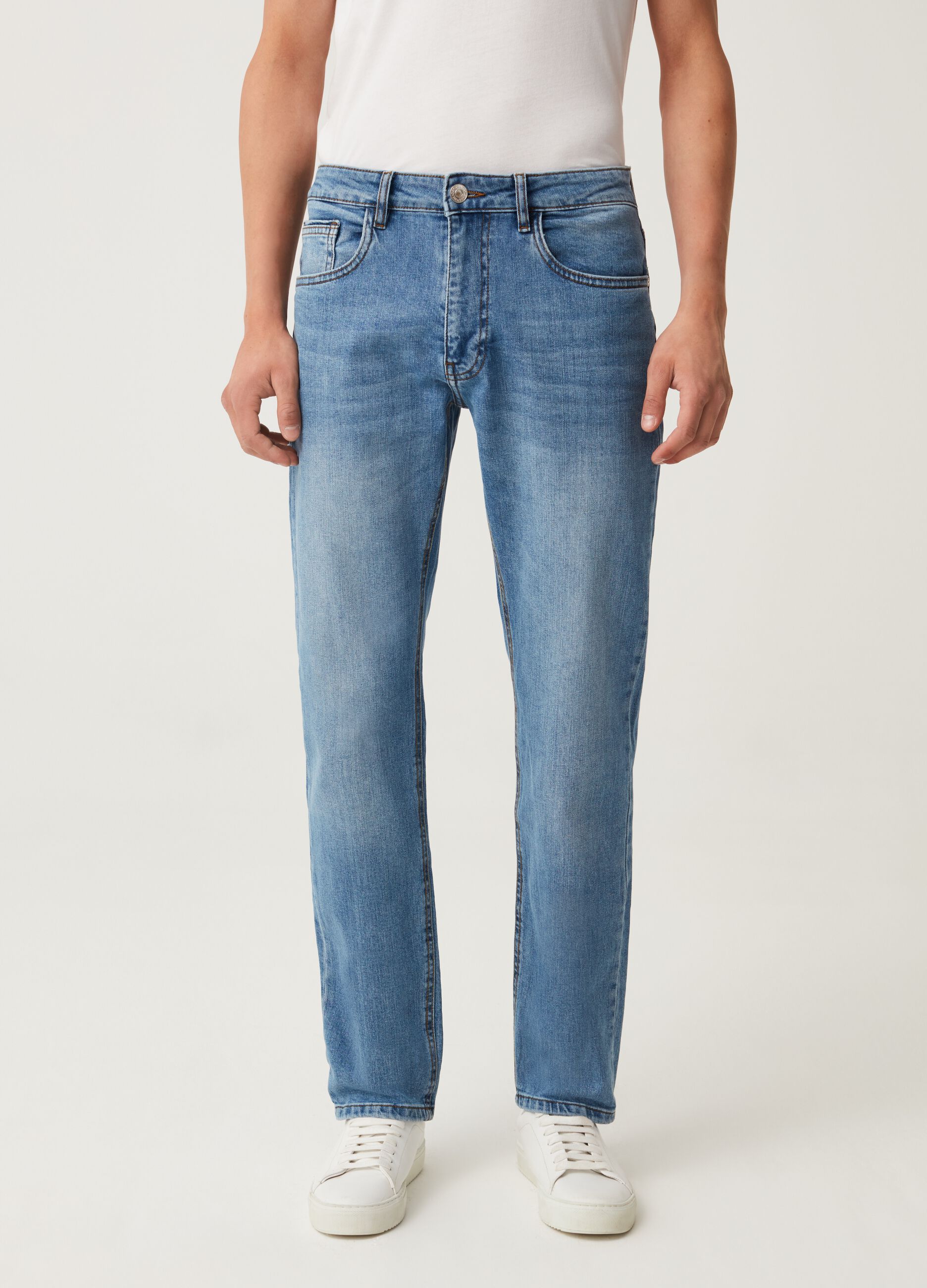 5-pocket, comfort fit jeans