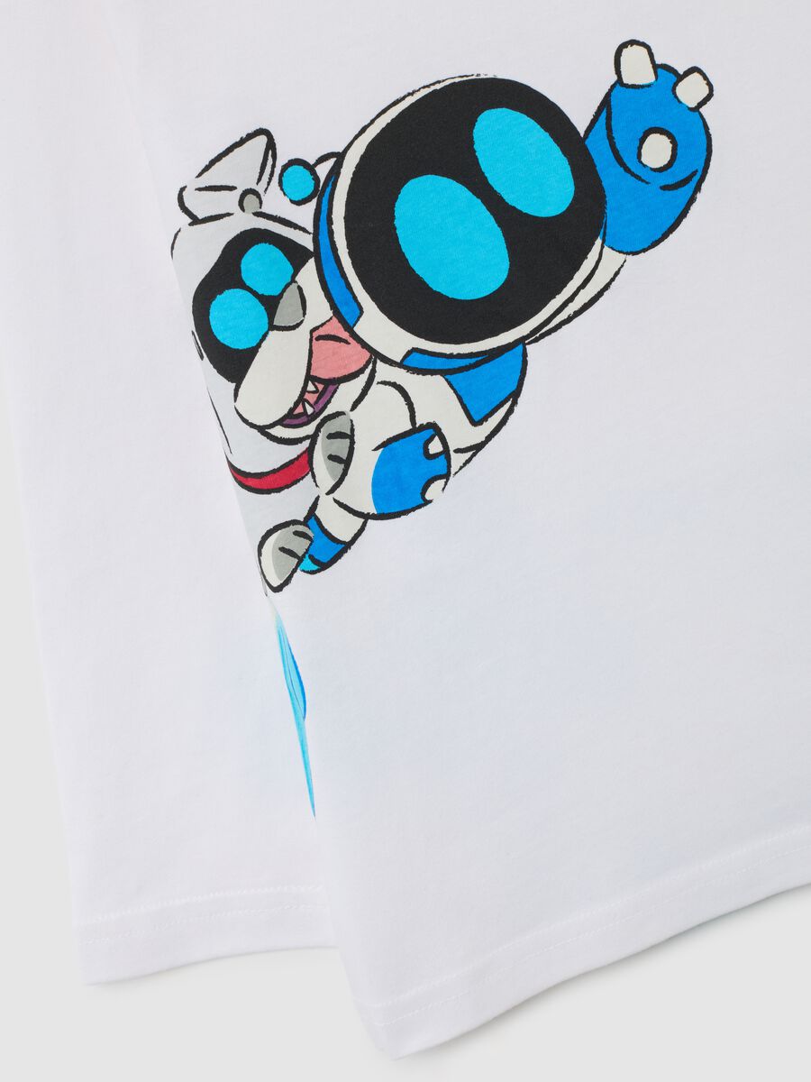 Children's white pure cotton oversized fit shirt_3