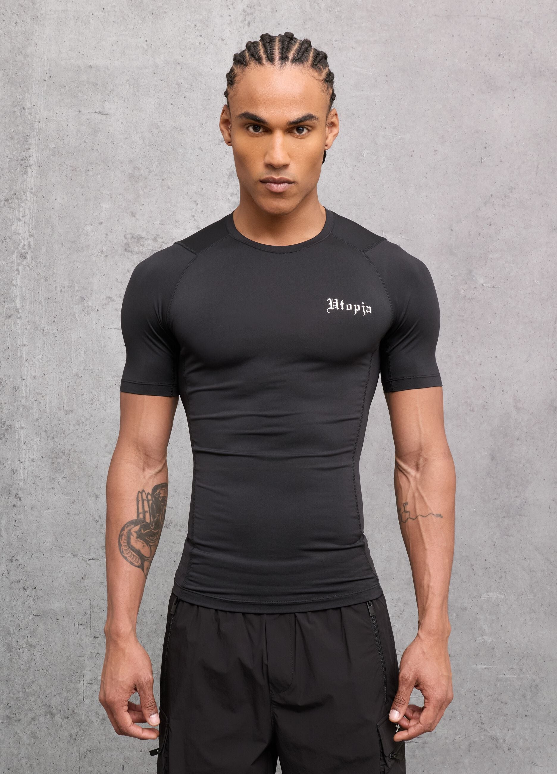 Kombat Active T-shirt Black