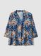 Multicolour long-sleeve top with floral pattern, regular fit_4