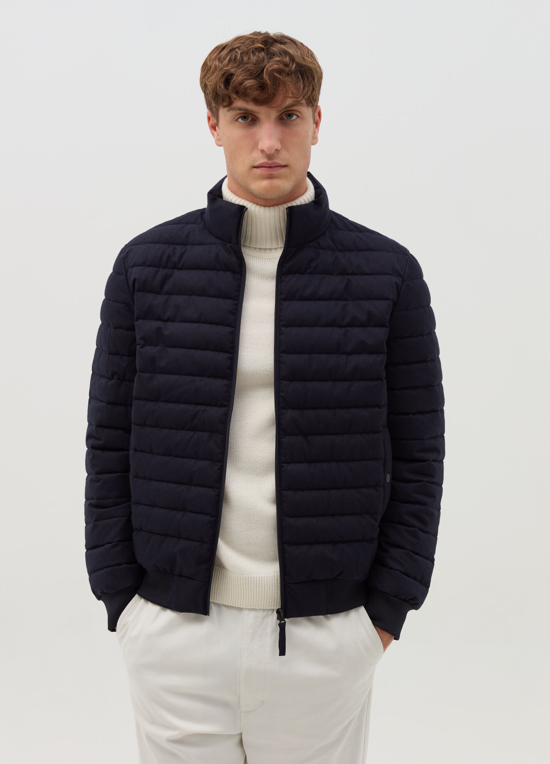 Piumino ultralight a collo alto da Uomo OVS