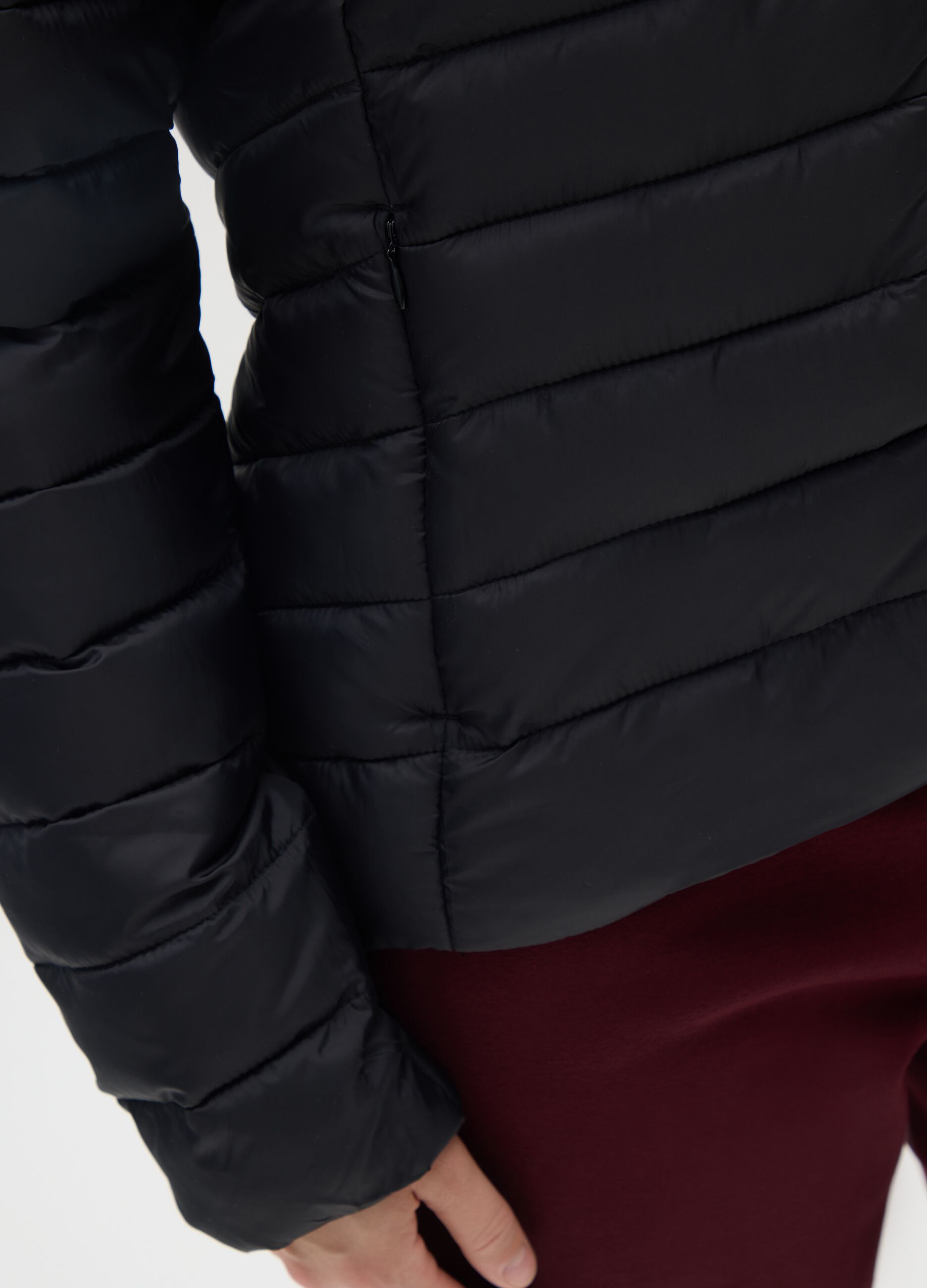 Black regular fit jacket