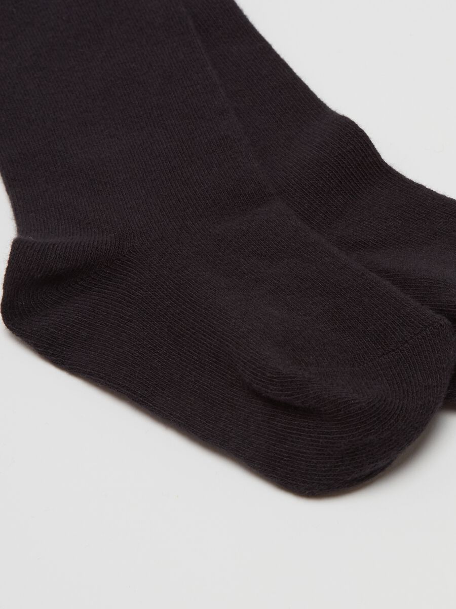 Two-pack tights in organic cotton_1