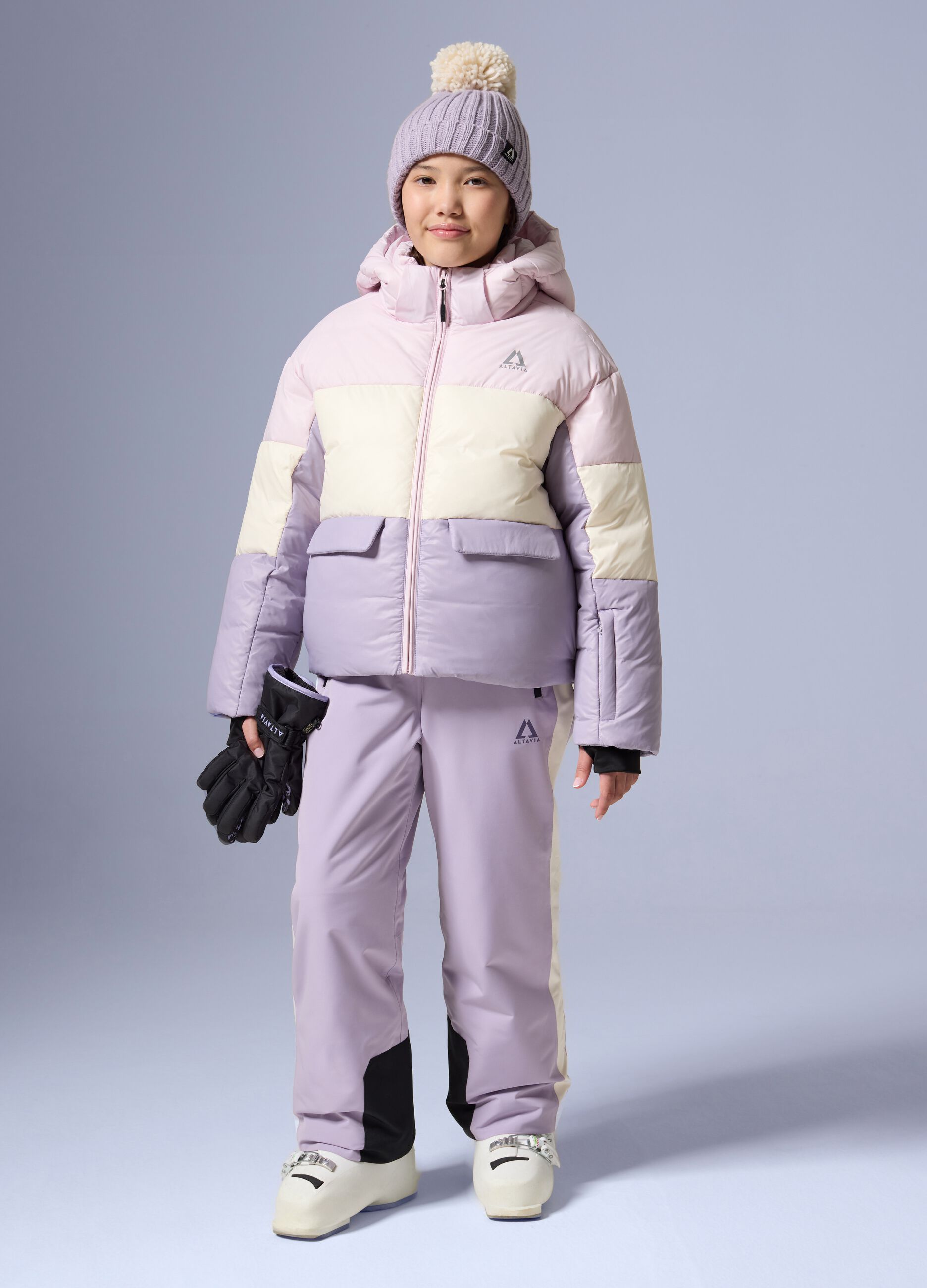 Ski Trousers with Braces ALTAVIA WITH DEBORAH COMPAGNONI