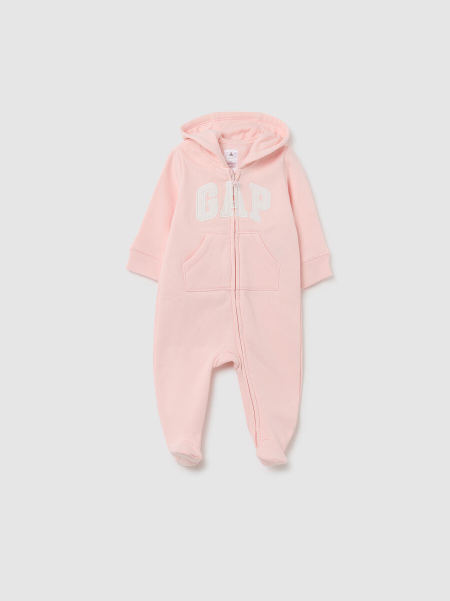 Onesie with feet and hood_0