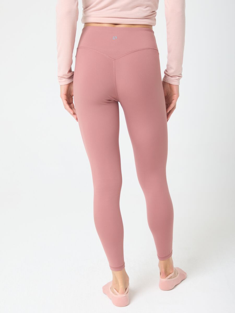 High-waisted technical fabric leggings by ALTAVIA STUDIO_2