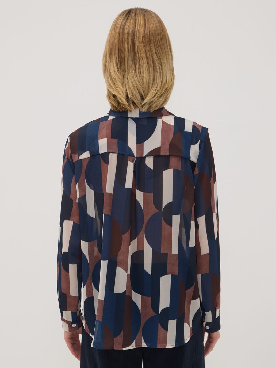 Multicolour patterned regular-fit shirt_3