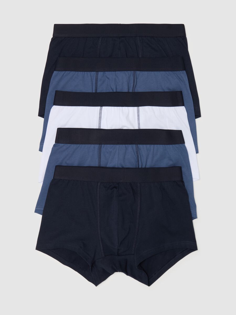 Five-pack cotton boxer shorts_4
